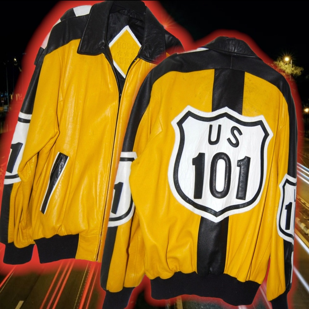 Vintage Michael Hoban Interstate 101 Hobo Leather - image 1